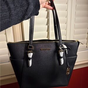 NWT Michael Kors Black Tote Bag